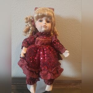 Vintage Dan Dee Collectors Edition Porcelain Doll